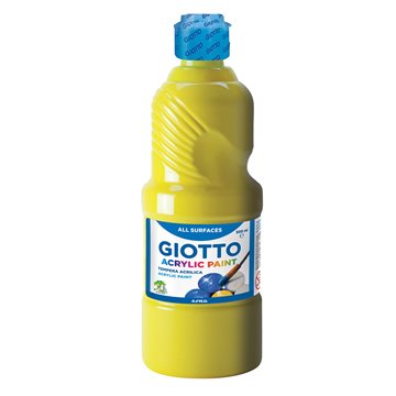 Tempera Giotto Acrilica Ml.500 Giallo